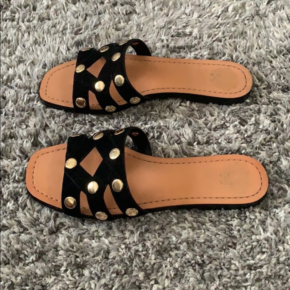 Vince Camuto Studded Sandals -LIKE NEW - Picture 2 of 8
